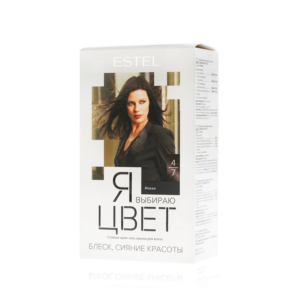 

Стойкая краска для волос Estel Я выбираю цвет 4/7 Мокко