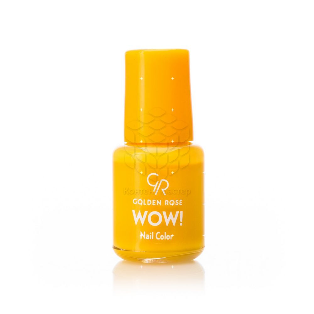 

Лак для ногтей Golden Rose Wow! 41 Желтый 6мл