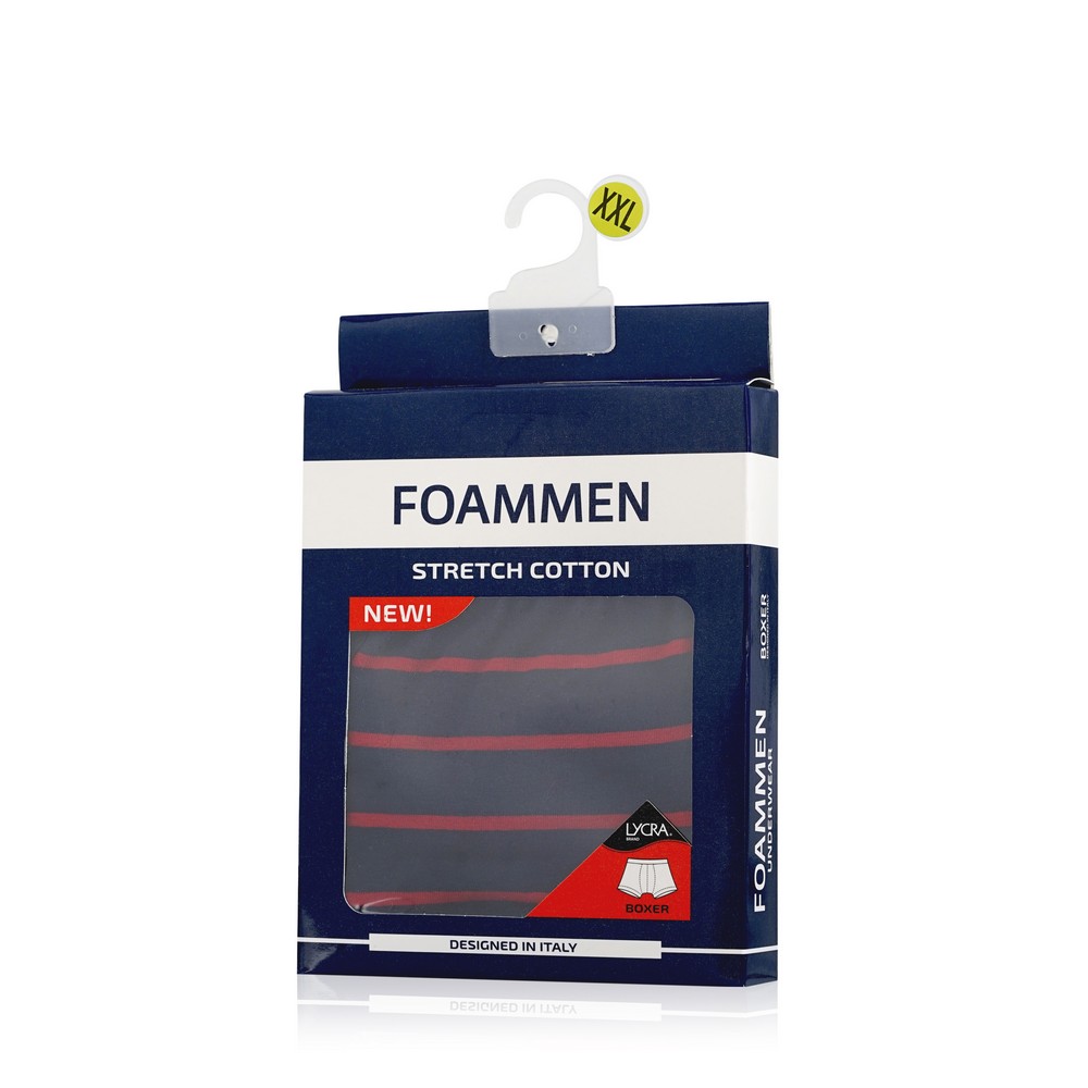 

Мужские трусы - боксеры Foammen Fo80511-1 синие XXL