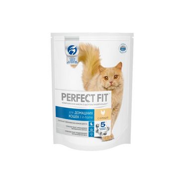 Корм для домашних кошек Perfect Fit с курицей 190г