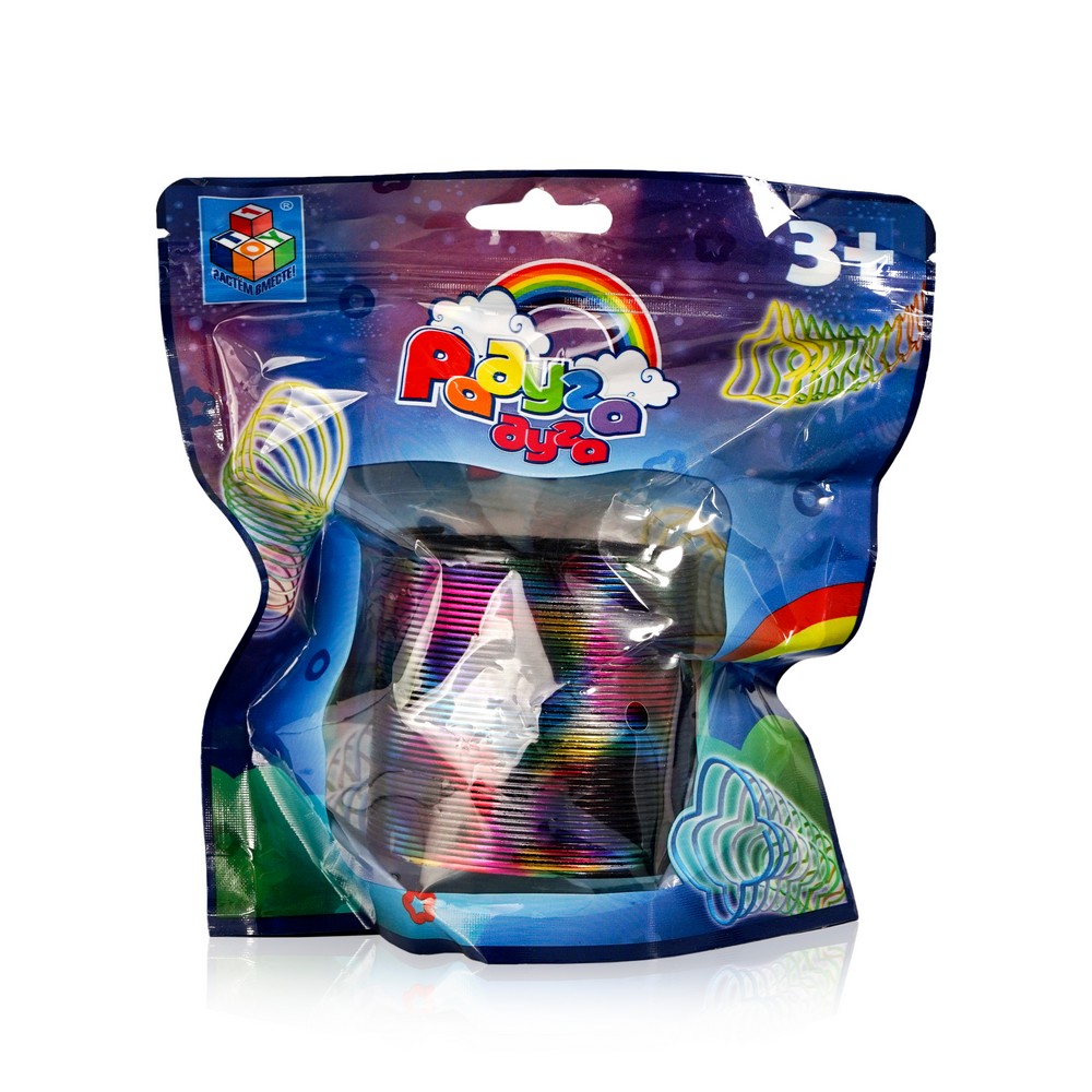 

Игрушка 1 Toy " Радуга-Дуга " пружинка , Металлик