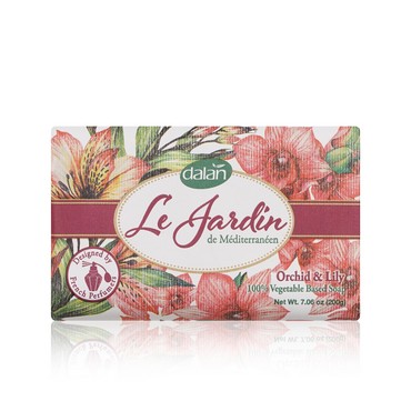 Мыло туалетное парфюмированное Dalan Le Jardin " Orchid & Lily " 200г
