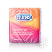 Презервативы DUREX " Pleasuremax " 3шт с ребрами и пупырышками