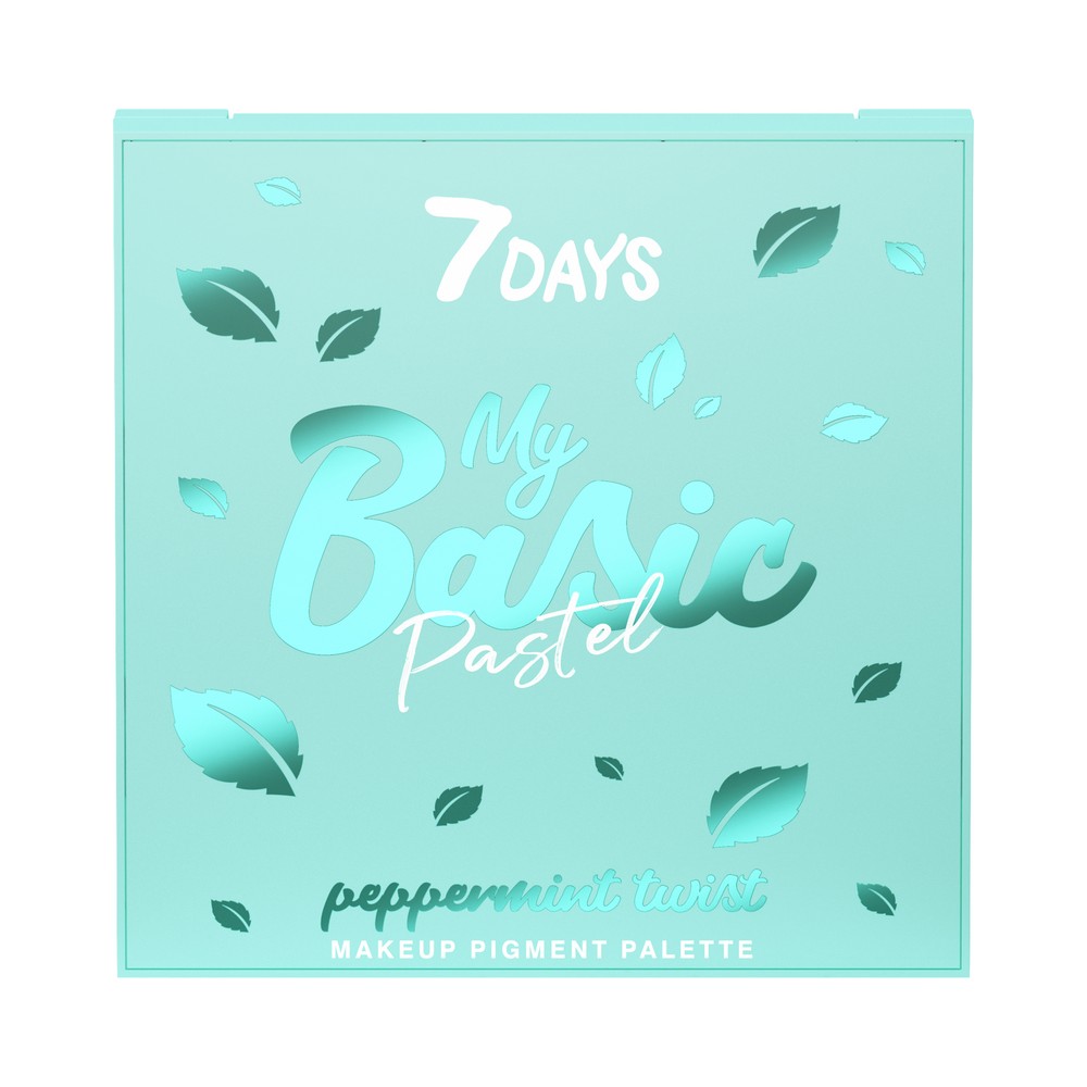 

Палетка теней для век 7 days My Basic Pastel 102 Peppermint Twist 9г