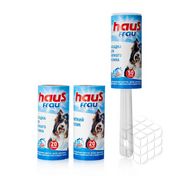 Ролик для одежды Haus Frau 1шт + сменные ролики 20 слоев 2шт