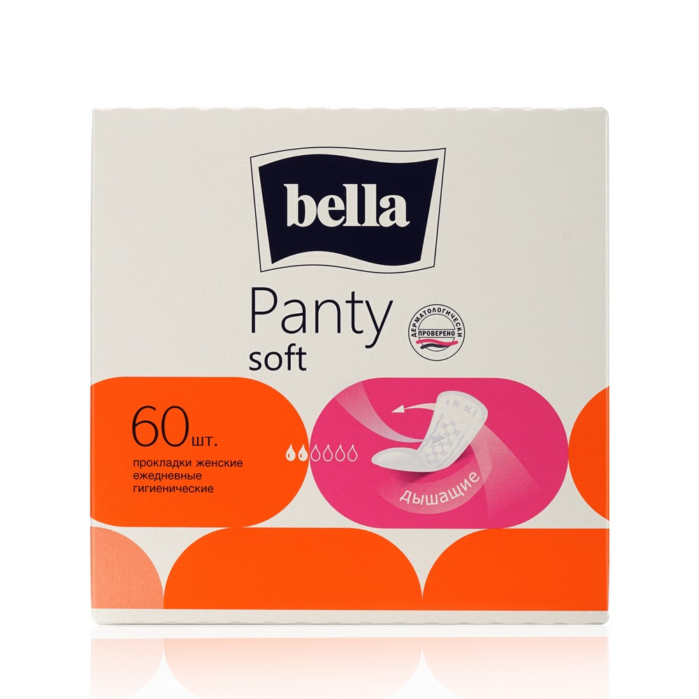 

Ежедневные прокладки Bella Panty Soft 50+10 60шт