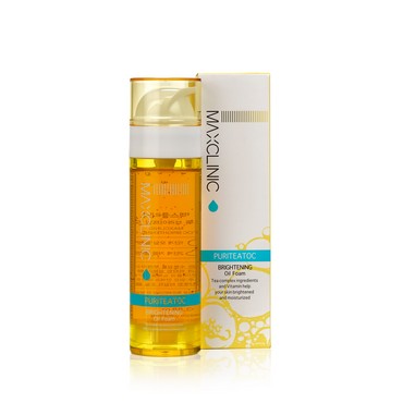 Гидрофильное масло - пенка для лица Maxclinic Puriteatoc Brightening Oil Foam с витаминами 110г