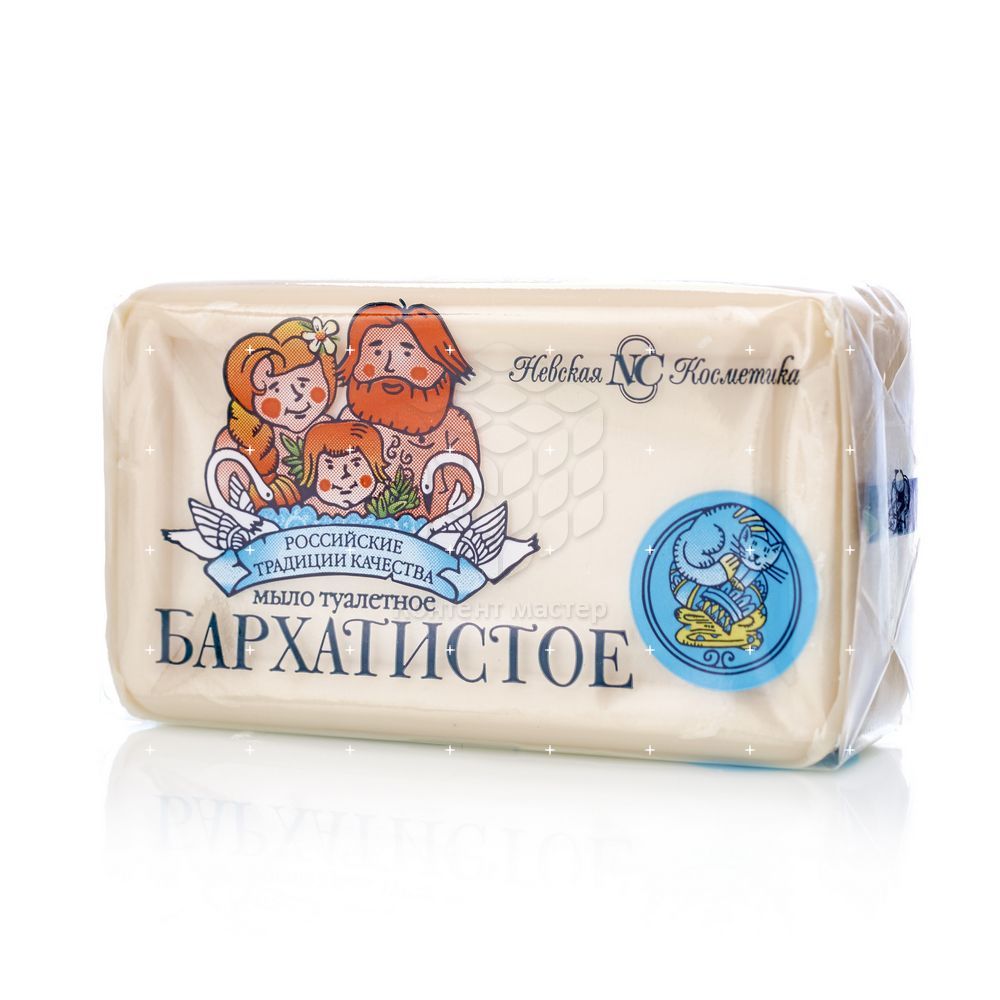 

Туалетное мыло Невская Косметика " Бархатистое " 140г