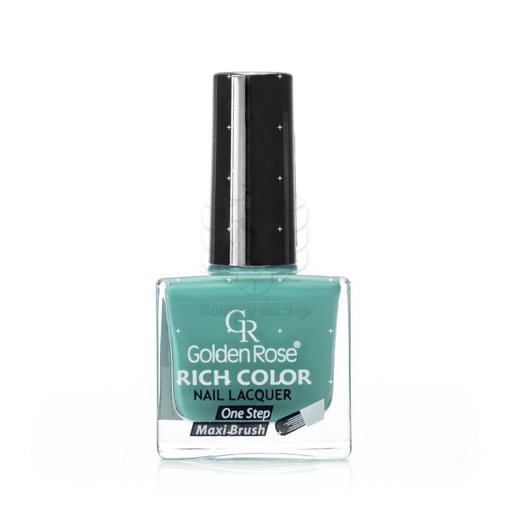 

Лак для ногтей Golden Rose Rich Color 44 Зеленый перламутровый 10,5мл