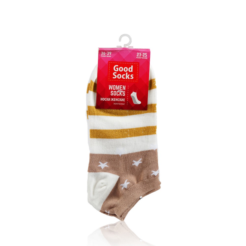 Женские укороченные носки Good Socks , Белый р.36-39