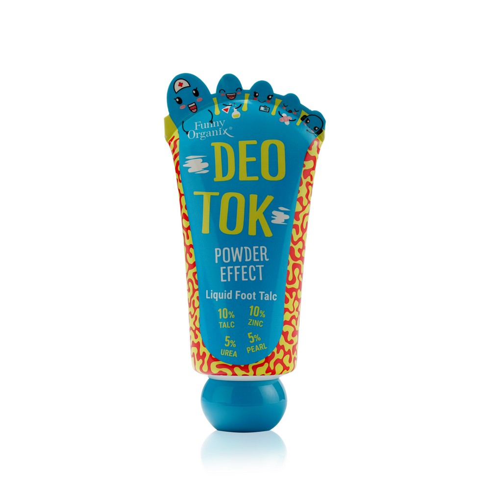 

Крем для ног Funny Organix Deo Tok " Powder Effect " 50мл