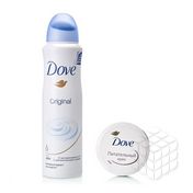 Женский набор Dove ( дезодорант - антиперспирант " Original " 150мл + питательный крем 30мл )