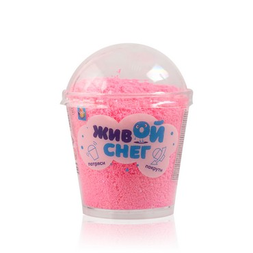 Лизун - мяшка 1 Toy " Живой снег " 50г