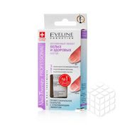 Покрытие для ногтей Eveline Nail Therapy Professional профессиональное 3 в 1 с отбеливающим эффектом 12мл