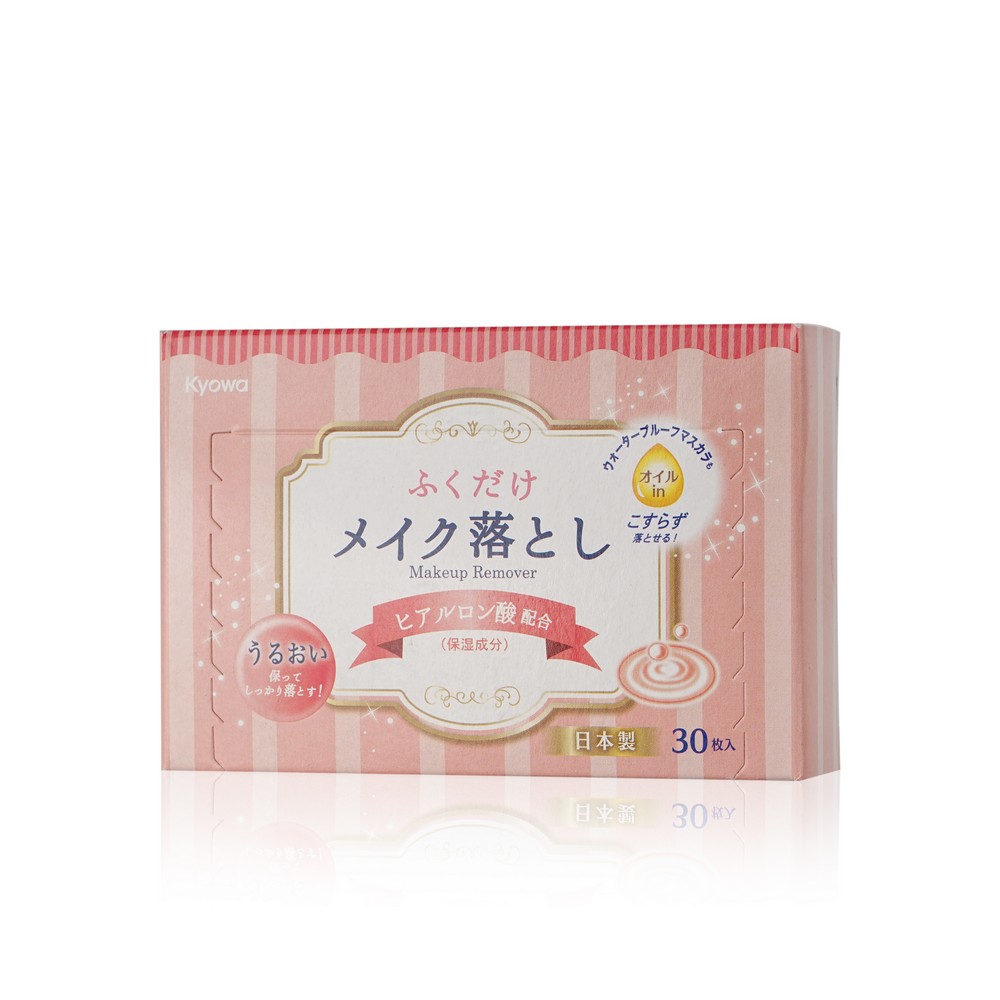 

Влажные салфетки для снятия макияжа Kyowa Shiko с гиалуроновой кислотой 30шт
