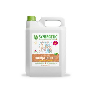 Биоразлагаемый кондиционер для белья Synergetic " Миндальное молочко " 5л