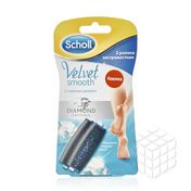 Сменные ролики Scholl Velvet Smooth для электрической пилки экстражесткие , с бриллиантовой крошкой 2шт