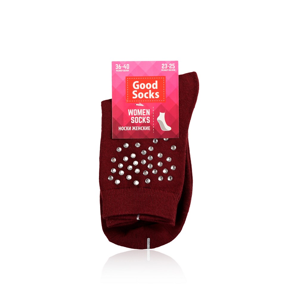 

Женские носки Good Socks WAT81266-47 трикотажные , с бриллиантами