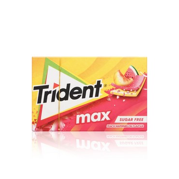 Жевательная резинка Trident Max " Арбуз и персик " 23г