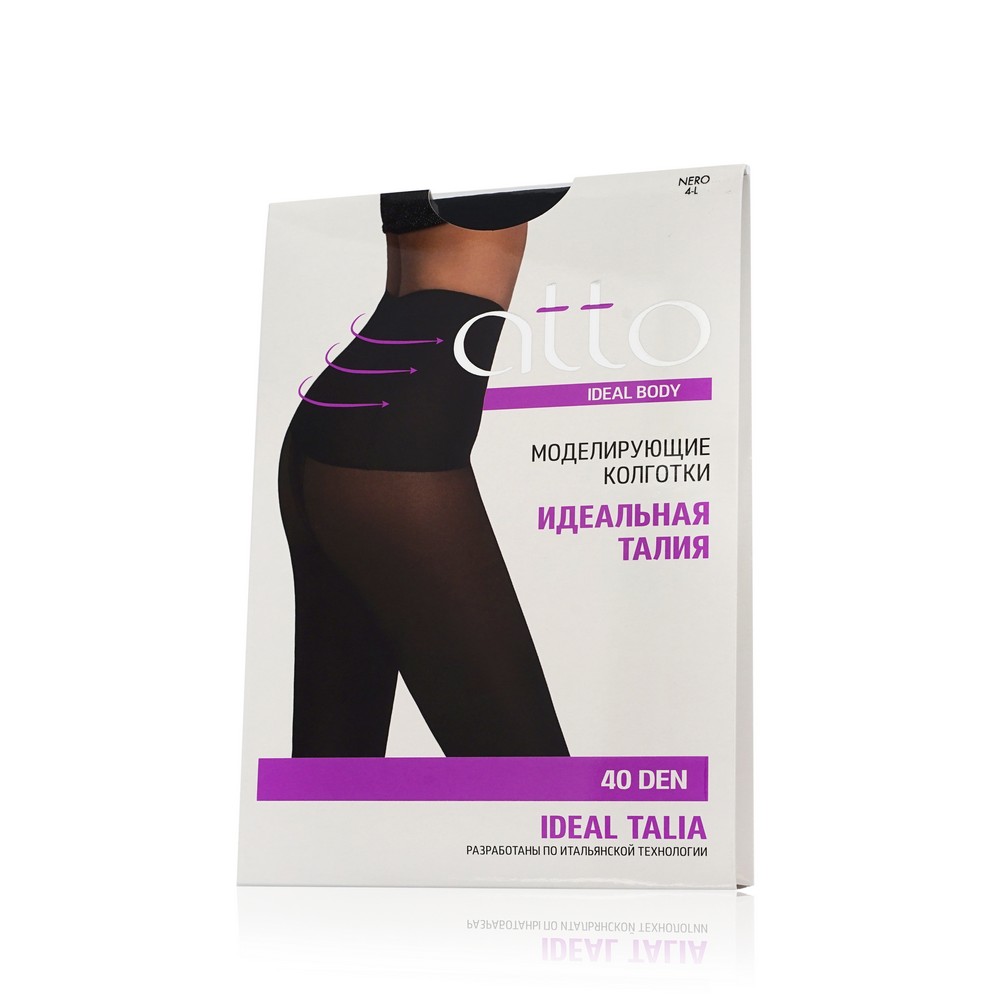 

Женские колготки Atto Ideal Body Talia 40den Nero 4 размер