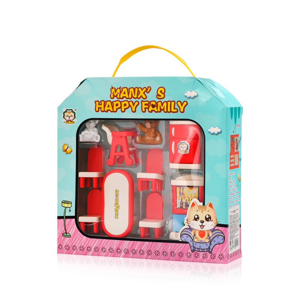 

Набор мебели для игр Happy Family " столовая "