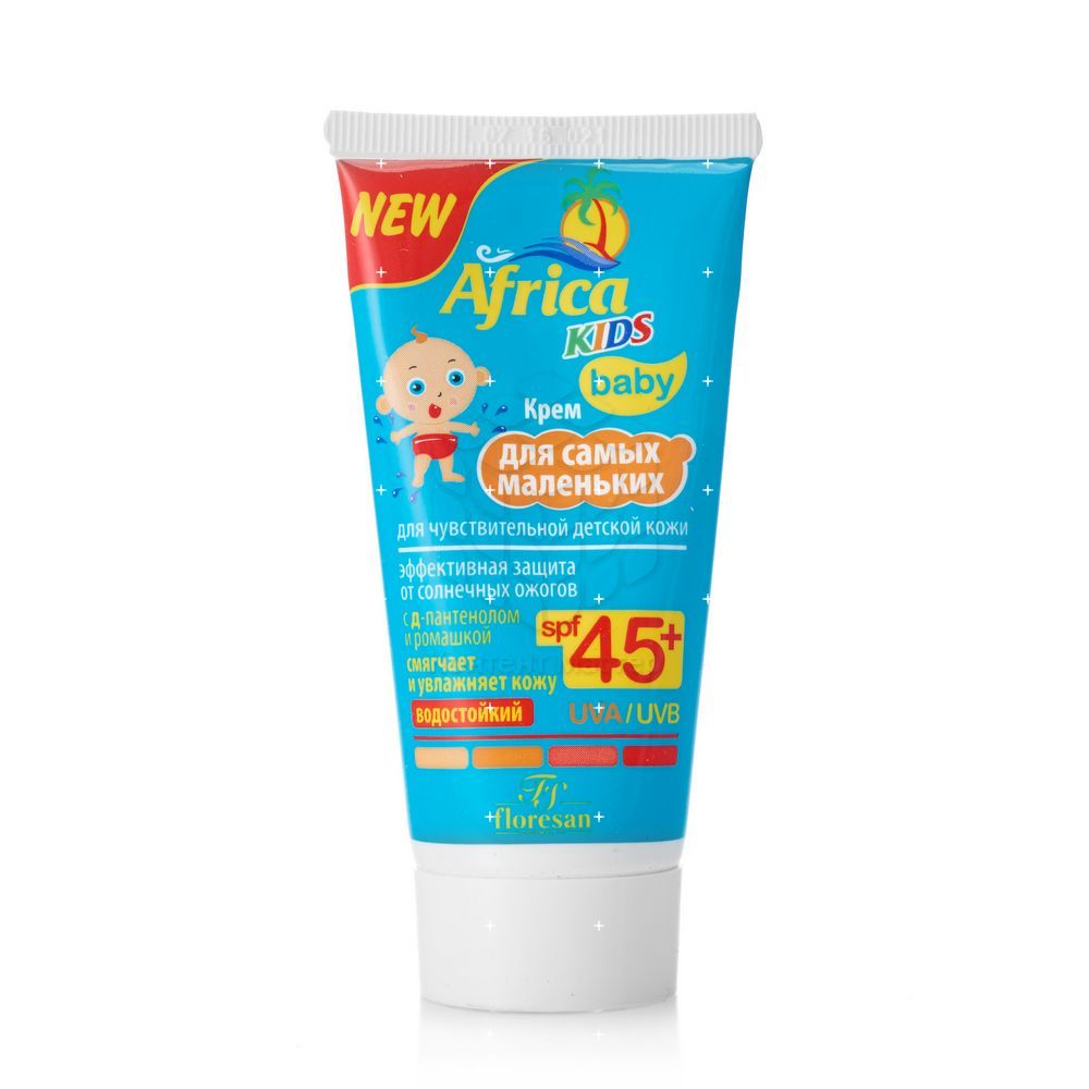 

Солнцезащитный крем Floresan Africa Kids " Для самых маленьких " SPF 45+ 50мл