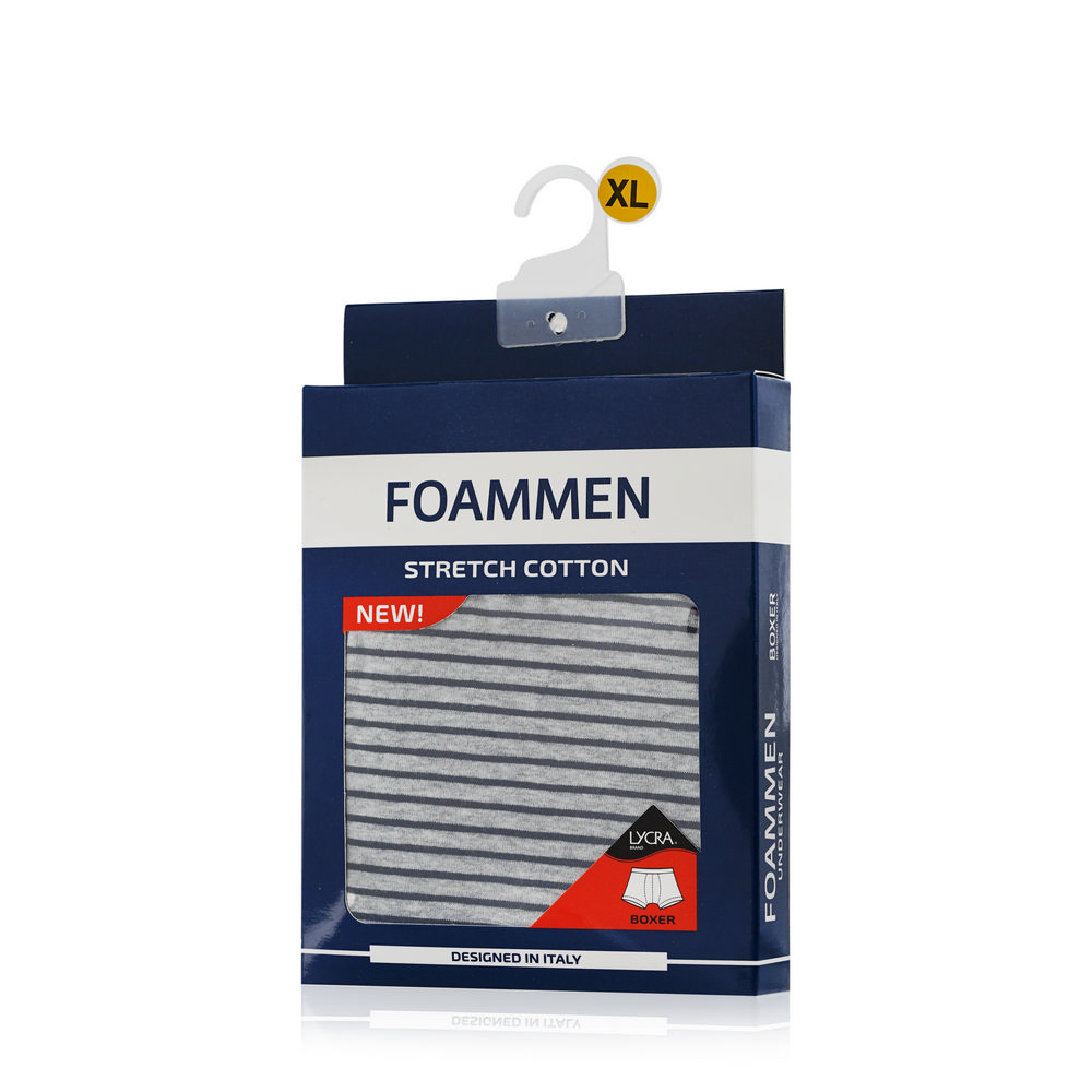 

Мужские трусы - боксеры Foammen Fo80503-2 , серые , XL