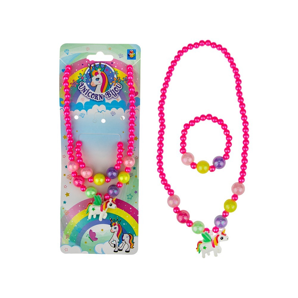 

Набор украшений 1 Toy Unicorn Bijou ( бусы с единорогом + браслет )