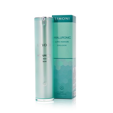 Ультраувлажняющая эмульсия LIMONI Hyaluronic для лица , с гиалуроновой кислотой , 50мл