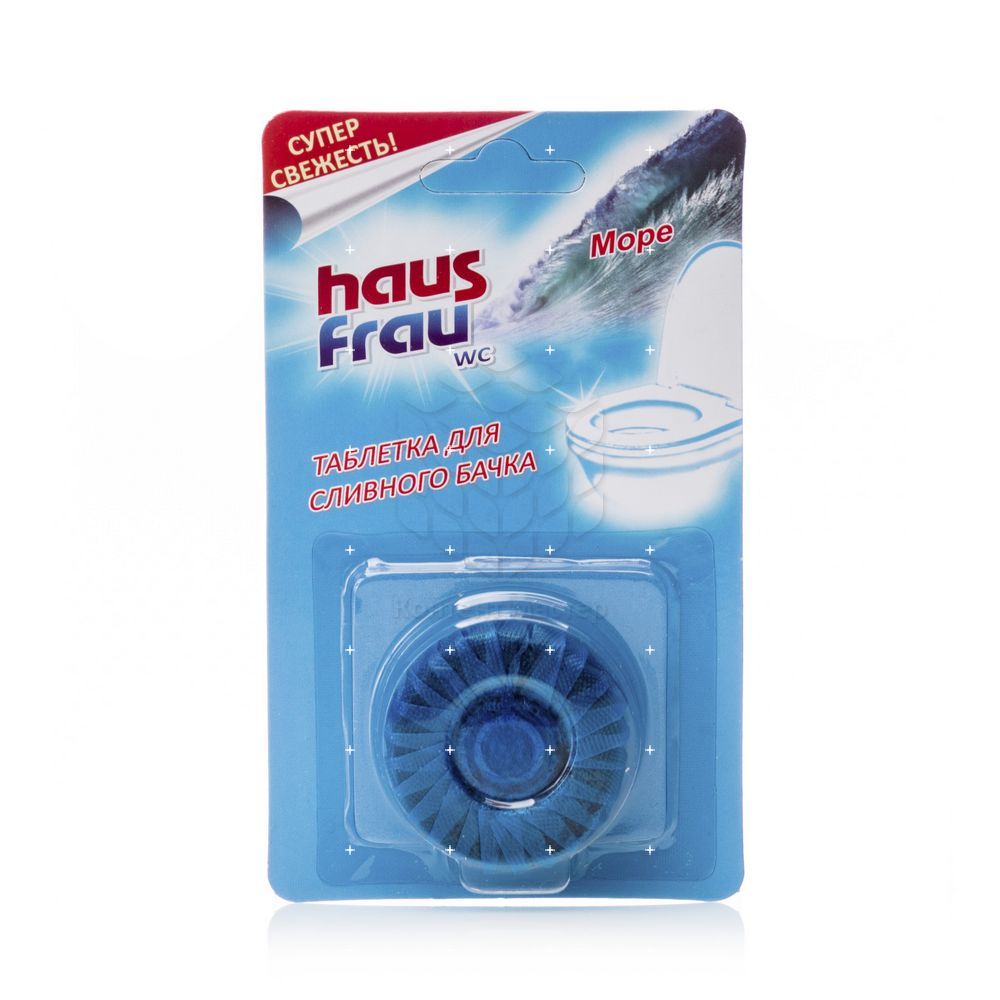 

Таблетка для сливного бачка Haus Frau WC " Море " 50г