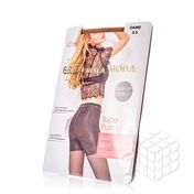 Женские колготки Grido della Moda Super Push Up с моделирующими шортиками 40den Daino 2 размер