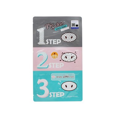 Набор для очистки пор Holika Holika Трёхступенчатый "Pig-nose" 7г