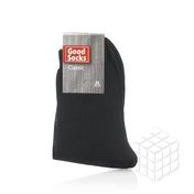 Мужские трикотажные носки Good Socks Classic черные р.25