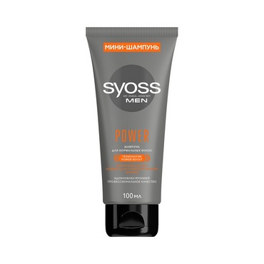 Мужской шампунь для нормальных волос Syoss Men " Power " 100мл