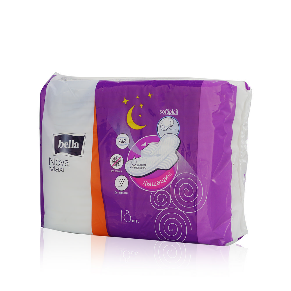 

Прокладки Bella Nova Maxi softiplait 18шт