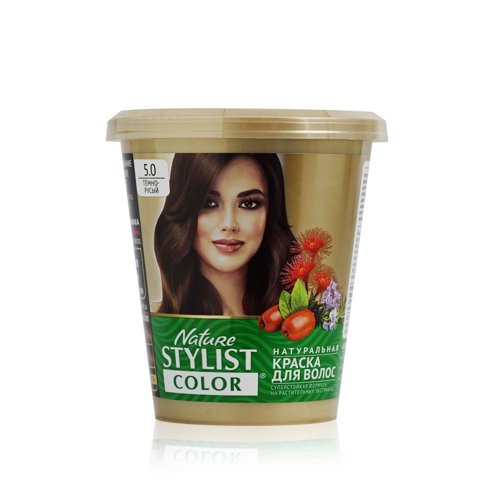 

Краска для волос ФИТОкосметик Nature Stylist Color 5.0 Темно-русый
