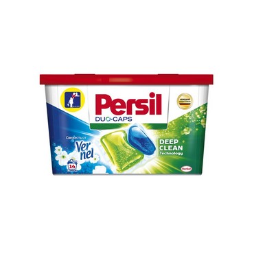 Капсулы для стирки Persil Duo-caps " Свежесть от Vernel " 14шт