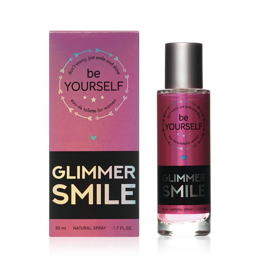 Женская туалетная вода CL be Yourself  Glimmer Smile  50мл