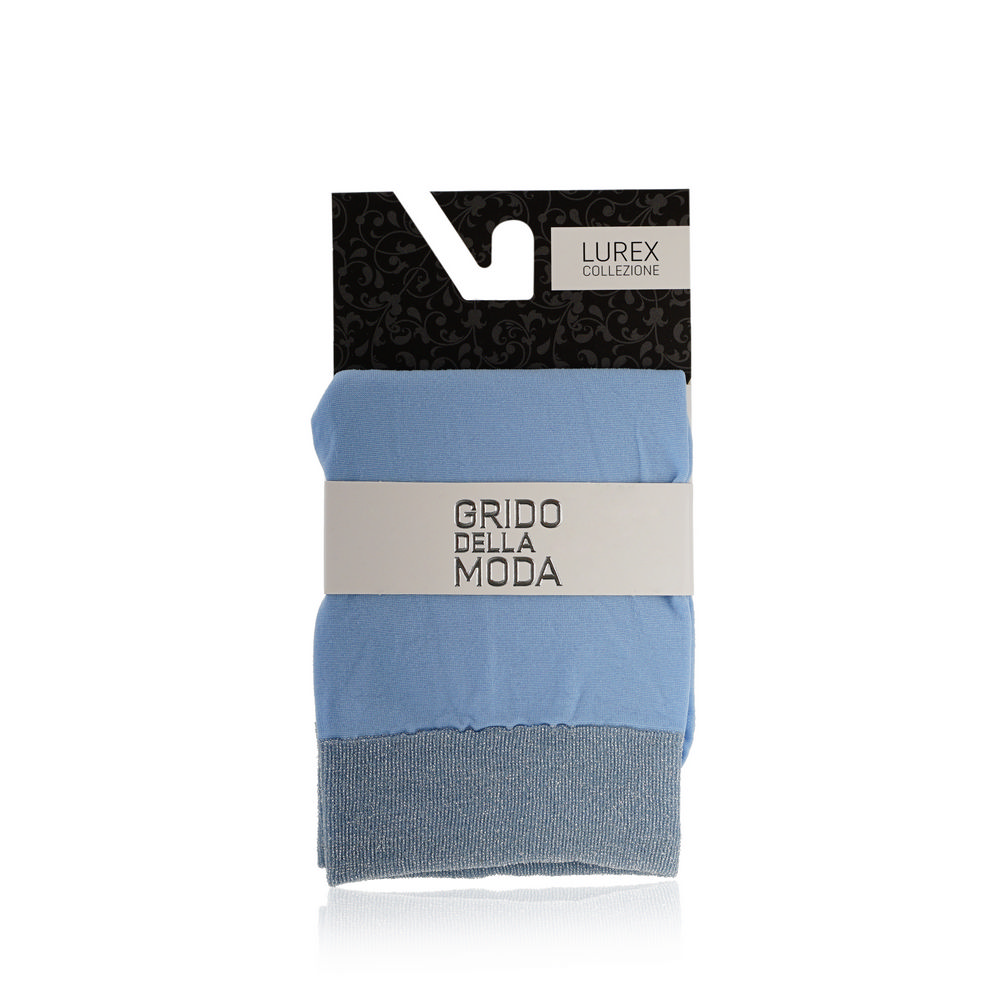 Женские носки Grido della Moda MLN01 трикотажные , Baby blue р.36-40