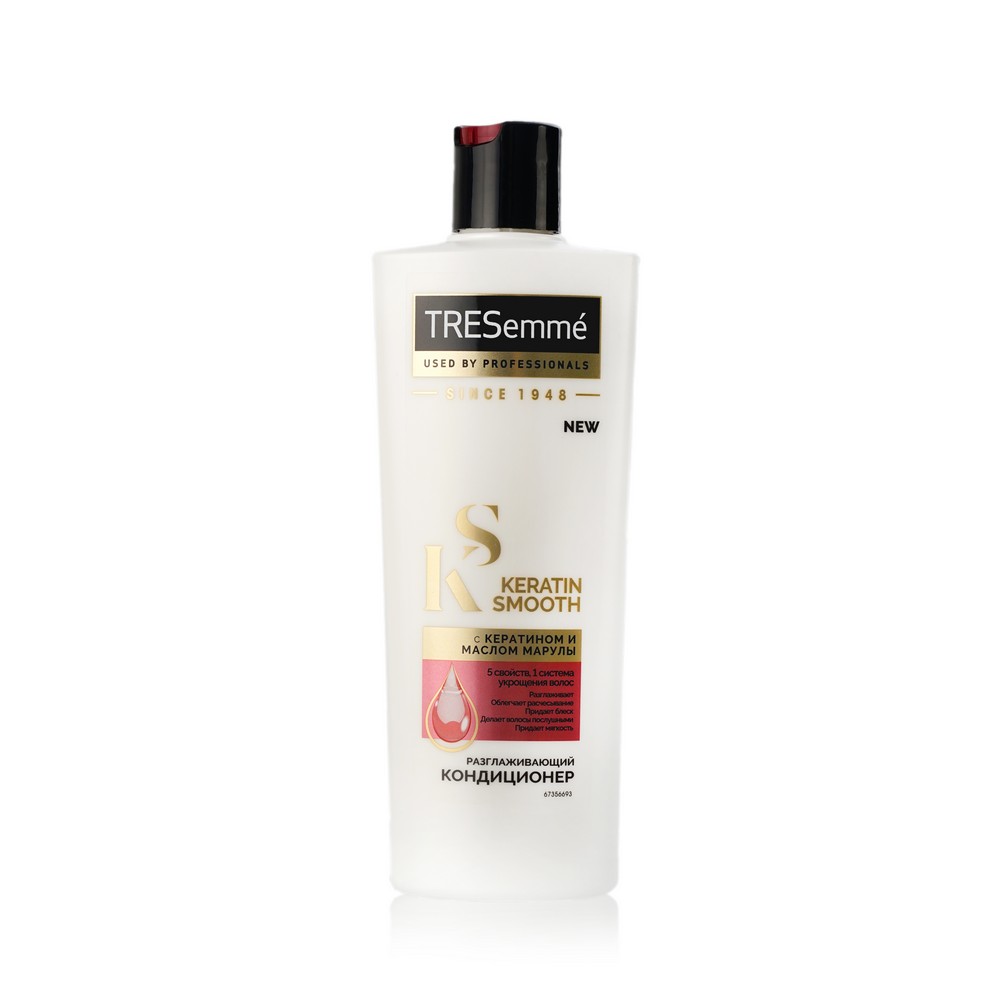 

Разглаживающий кондиционер для волос Tresemme Keratin Smooth с кератином и маслом марулы 400мл