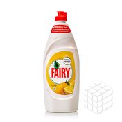 Гель для мытья посуды Fairy " Сочный лимон " пена эффект 650мл