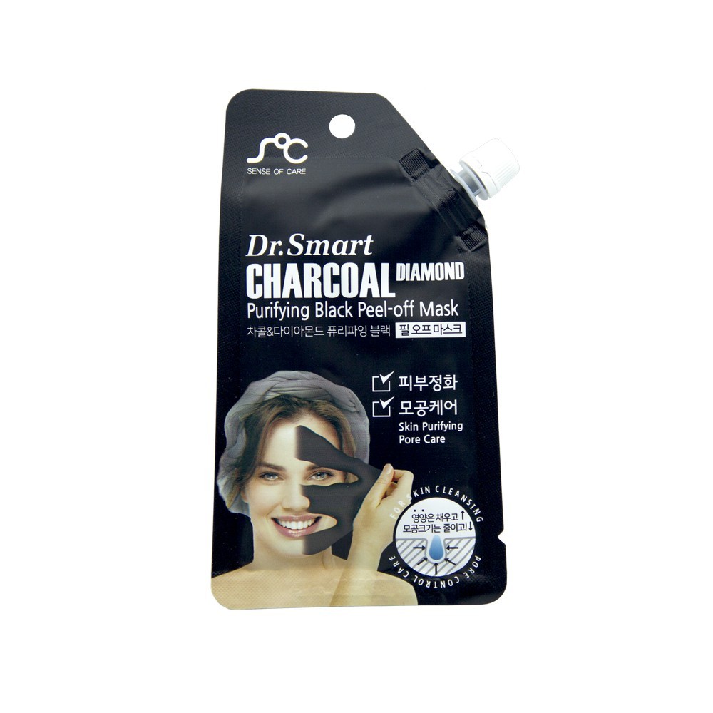 

Маска - пленка для лица Dr. Smart Charcoal Diamond 25г