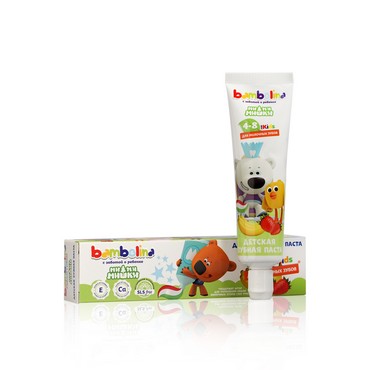 Зубная паста Bambolina Ми-ми-мишки для детей 4-8 лет 50мл