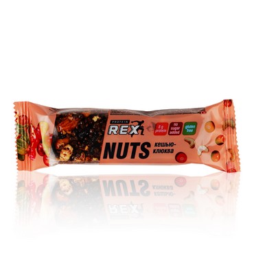 Батончик Protein Rex Nuts " Кешью-клюква " 40г