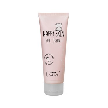 Крем для ног Happy Skin с маслом мурумуру и маслом ши 75мл