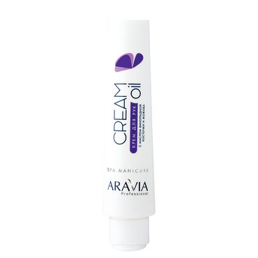 Крем для рук Aravia Professional Spa Manicure " Cream Oil " с маслом виноградной косточки и жожоба 100мл