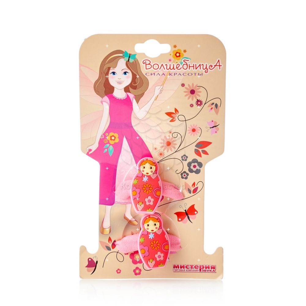 

Резинка для волос Волшебница " Сердечко " 2шт