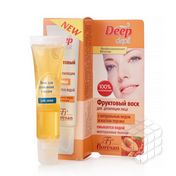 Воск Floresan DEEP depil фруктовый для депиляции лица , с натуральным мёдом и маслом персика 15мл