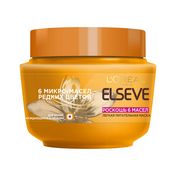 Легкая питательная маска Elseve Роскошь 6 масел для волос 300мл