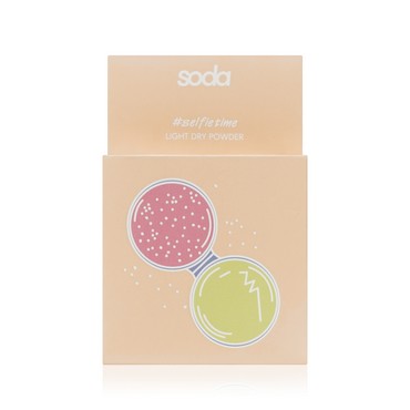 Пудра для лица Soda Light Dry Powder #selfietime 102 , 8,5г